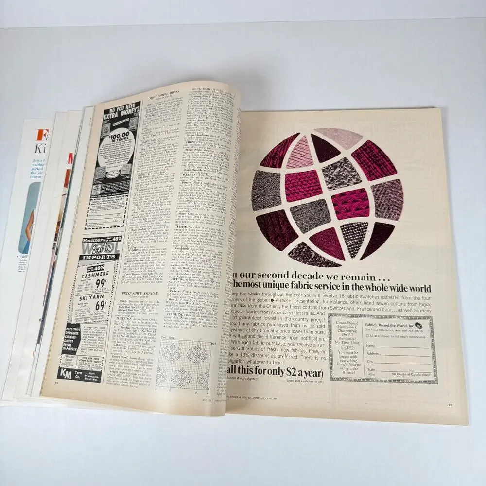 Magazine McCalls Needlework & Crafts Spring Summer 1966